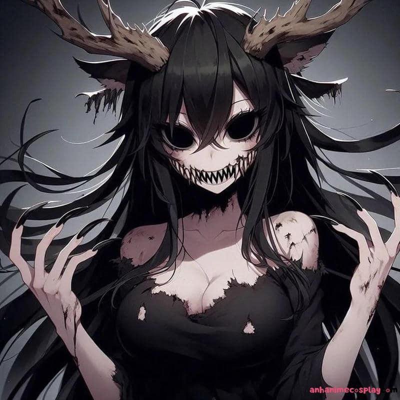 ảnh anime kinh dị sợ hãi